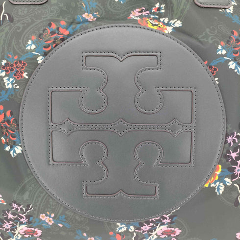 トリーバーチ TORY BURCH ビッグロゴ 花柄 トート バッグ レディース
