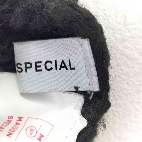 メゾンスペシャル MAISON SPECIAL 22AW ポンポンモヘアニットプルオーバー レディース FREE