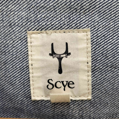 サイ SCYE デニムカバーオールジャケット メンズ 38