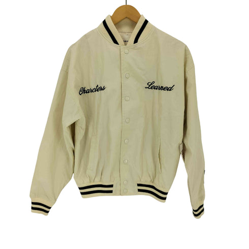 ROGER AND RAW Nylon Embroydery スタジャン レディース JPN:M