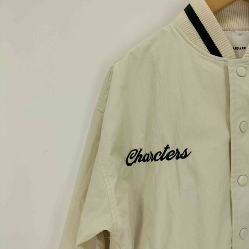 ROGER AND RAW Nylon Embroydery スタジャン レディース JPN:M