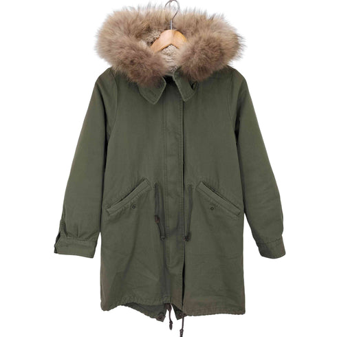 マジェスティックレゴン MAJESTIC LEGON ライナー付きフルジップモッズコート メンズ FREE