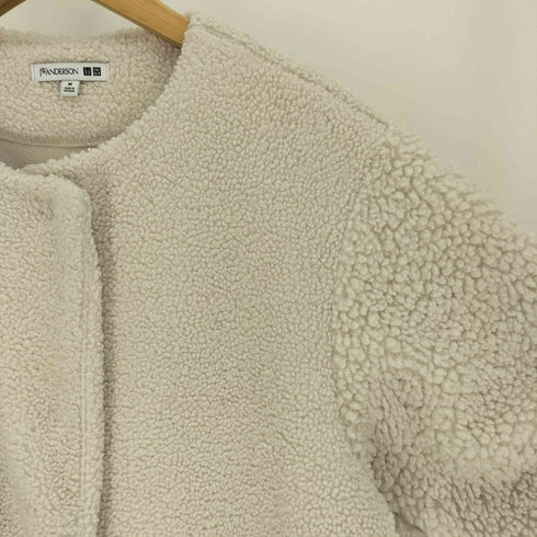 ユニクロジェイダブリューアンダーソン UNIQLO JW ANDERSON 20AW ボアフリースノーカラーコート レディース JPN:M