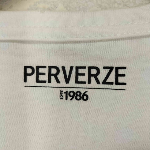 パーバーズ PERVERZE ダメージS/S MINI TEE レディース