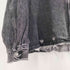MAISONPRINCE ZIP DENIM JKT ロゴ 刺繍 ジップアップ ブラックデニム ジャケット メンズ JPN:2