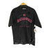ALACKAIR フェードダメージ加工 フロントロゴプリントTEE メンズ JPN:L