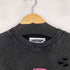 ALACKAIR フェードダメージ加工 フロントロゴプリントTEE メンズ JPN:L