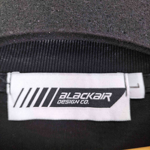 ALACKAIR フェードダメージ加工 フロントロゴプリントTEE メンズ JPN:L