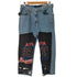 リーバイス Levis AWESOME BOY 550 スウェットドッキング リメイクダブルニーデニム 再構築 メンズ W32L29