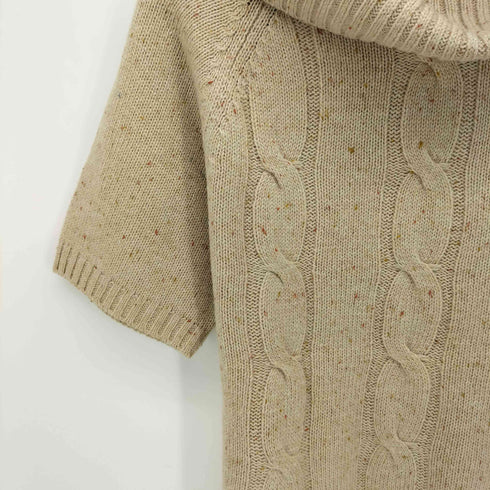 エディーバウアー Eddie Bauer カラーネップ タートルネック S/S ニット レディース PS