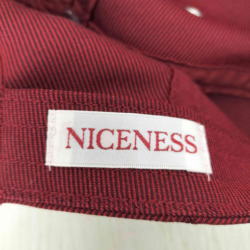 ナイスネス NICENESS manhole 別注 6パネルキャップ メンズ