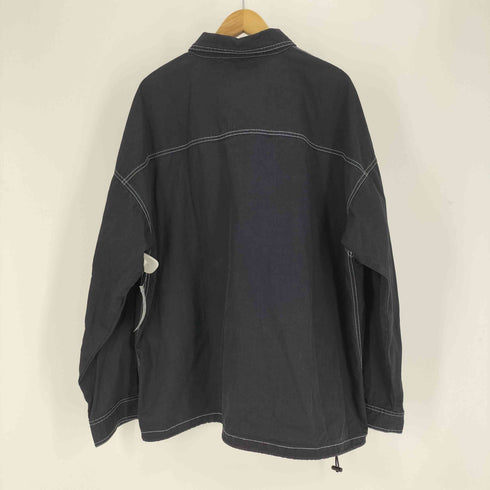 SITRY ホワイトステッチ ドローコード L/S シャツ メンズ JPN:L