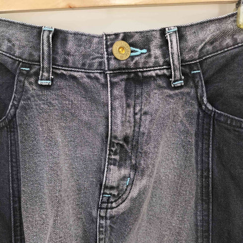 ロデオクラウンズワイドボウル RCWB/RODEO CROWNS WIDE BOWL VINTAGE LIKE スリットデニムスカート レディース JPN:S