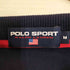 ポロスポーツラルフローレン POLO SPORT RALPH LAUREN ロゴ刺繍 ハーフジップ コットンニット ポロシャツ メンズ import:M