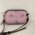 コーチ COACH 2WAY ダブルジップ フラワープリント ミニ ショルダーバッグ レディース