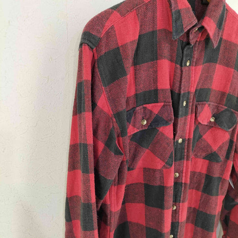 1857 MONHATTAN バッファローチェック コットンネルシャツ メンズ import:M