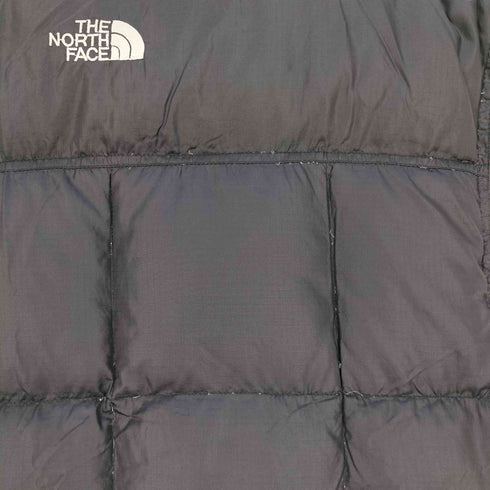 ザノースフェイス THE NORTH FACE ロゴ刺繍 グースダウン ダウンベスト メンズ import:M