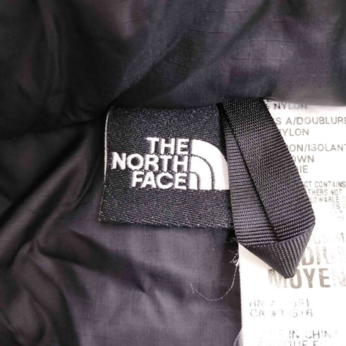 ザノースフェイス THE NORTH FACE ロゴ刺繍 グースダウン ダウンベスト メンズ import:M