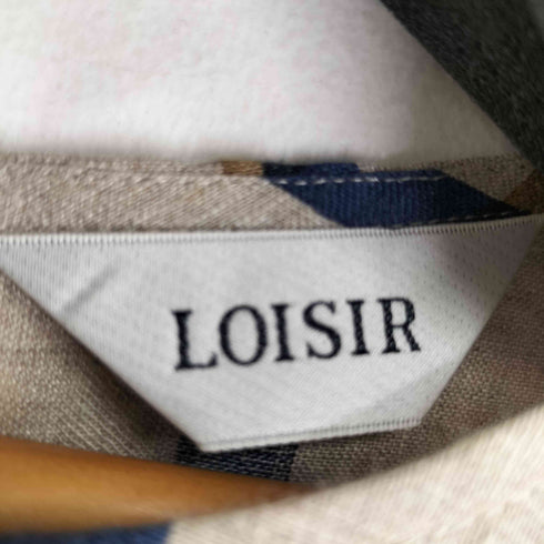 ロワズィール LOISIR リネン100% 総柄ロングワンピース レディース JPN:38