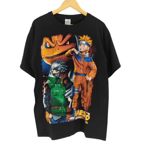 THESSH 両面キャラクタープリント Tシャツ メンズ import:XL