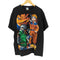 THESSH 両面キャラクタープリント Tシャツ メンズ import:XL