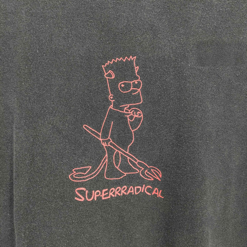 SUPERRRADICAL キャラクタープリント Tシャツ メンズ