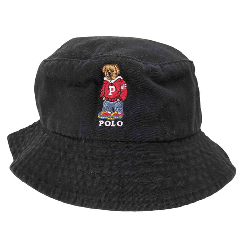 ポロラルフローレン POLO RALPH LAUREN ポロベア刺繍コットンバケットハット メンズ ONE SIZE