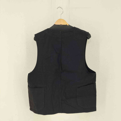 エンジニアードガーメンツ Engineered Garments UPLAND VEST BLACK COTTON DENIM メンズ import:S