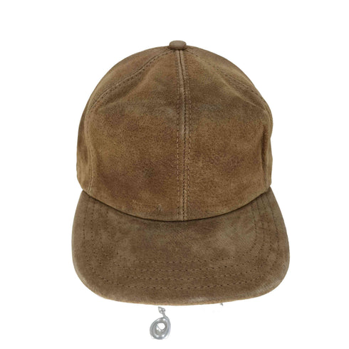 HATQUARTERS USA製 スウェードレザー キャップ メンズ ONE SIZE