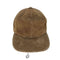 HATQUARTERS USA製 スウェードレザー キャップ メンズ ONE SIZE