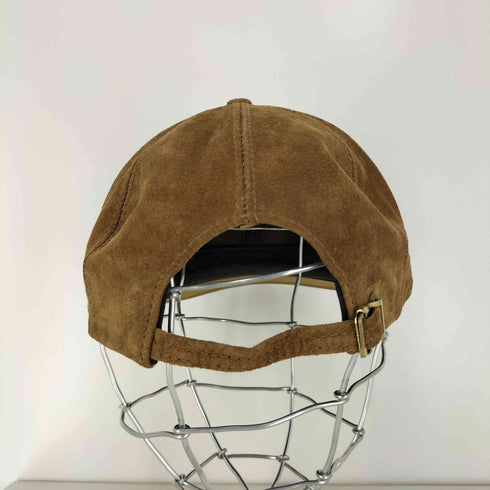 HATQUARTERS USA製 スウェードレザー キャップ メンズ ONE SIZE
