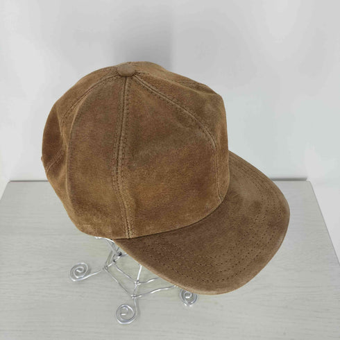 HATQUARTERS USA製 スウェードレザー キャップ メンズ ONE SIZE