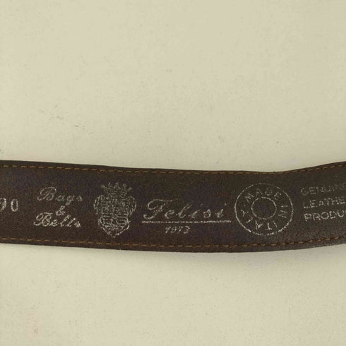 フェリージ Felisi イタリア製 レザーベルト メンズ