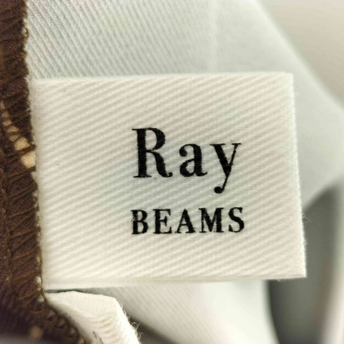 レイビームス Ray BEAMS ライン プリント パンツ レディース JPN:0