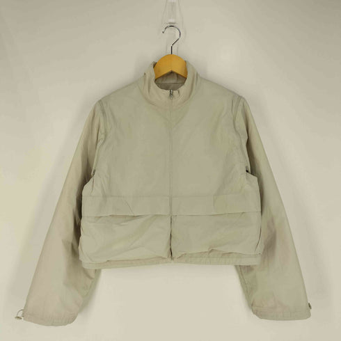 アモーメント amomento DETACHABLE SLEEVE JUMPER リバーシブル ジャンパー クロップド 中綿 ジャケット レディース JPN:0