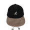 カンゴール KANGOL USA製 スウェード ウール 切替 ロゴプリント キャップ メンズ ONE SIZE