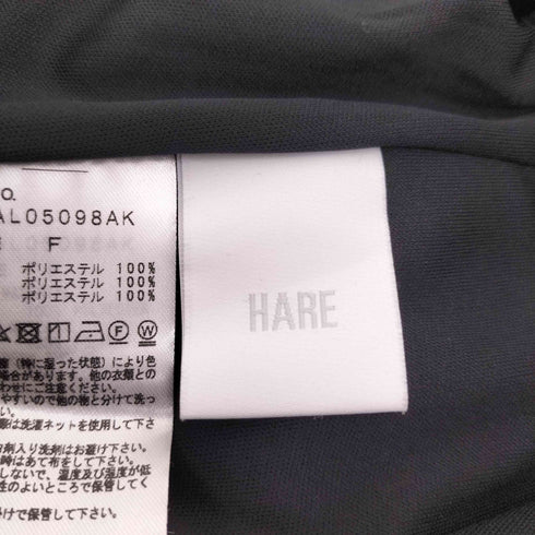 ハレ HARE フラワーシシュウフレアパンツ スラックス メンズ FREE