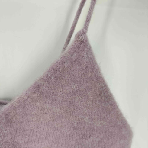 ザラ ZARA KNIT CAMISOLE アクリル ニットキャミソール レディース import:S