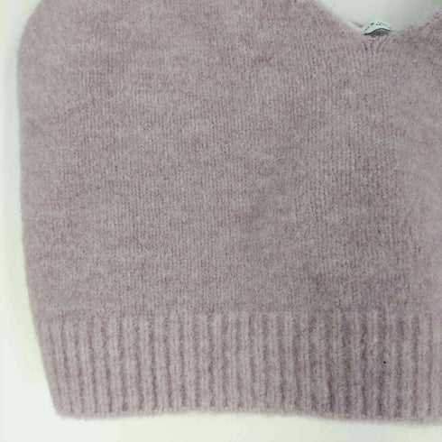 ザラ ZARA KNIT CAMISOLE アクリル ニットキャミソール レディース import:S