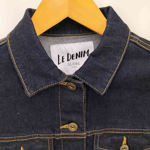 スローブイエナ SLOBE IENA ledenim デニムジャケット レディース 36