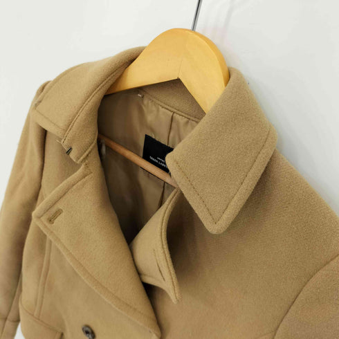 ユナイテッドアローズグリーンレーベルリラクシング UNITED ARROWS green label relaxing メルトンウール混 ピーコート レディース JPN:38