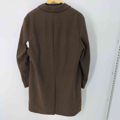 ユニクロ UNIQLO ウールカシミヤチェスターコート ガンクラブチェック メンズ