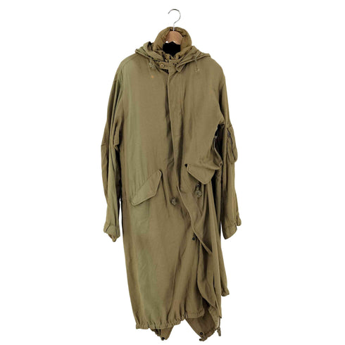 ヨウジヤマモトプールオム Yohji Yamamoto POUR HOMME 中綿ライナー付き モッズコート メンズ JPN:4