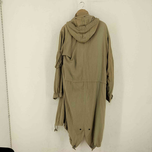 ヨウジヤマモトプールオム Yohji Yamamoto POUR HOMME 中綿ライナー付き モッズコート メンズ JPN:4