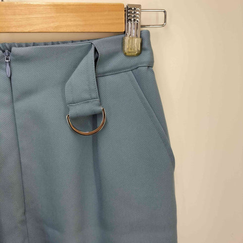 グリーンレーベルリラクシング GREEN LABEL RELAXING ベルト付きワイドパンツ レディース 34