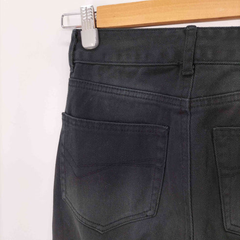 sunoneonesunoneone ダメージ加工 セミフレア デニムパンツ レディース