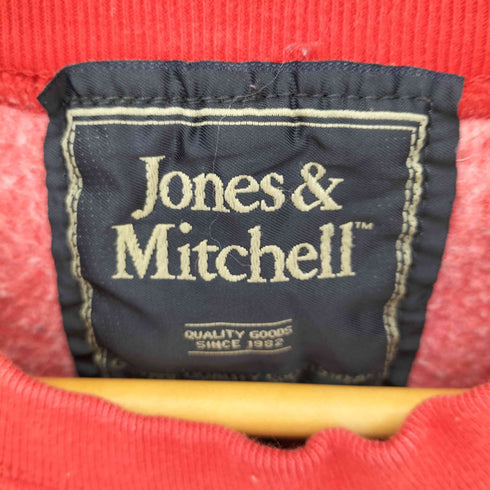 Jones&Mitchell カレッジ刺繍 L/S スウェット メンズ JPN:XL