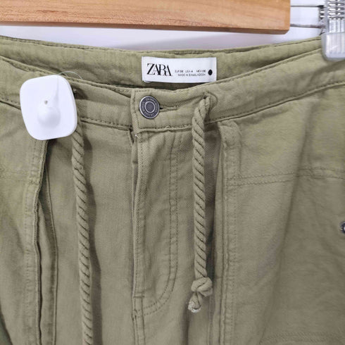ザラ ZARA Pantalon 裾ジップ カーゴパンツ メンズ 36