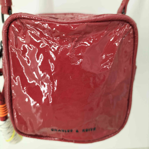 チャールズキース CHARLES & KEITH 2way スクエア ショルダー ポーチ レディース