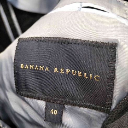 バナナリパブリック BANANA REPUBLIC ギミックポケット2Bテーラードジャケット 背抜き メンズ US:40